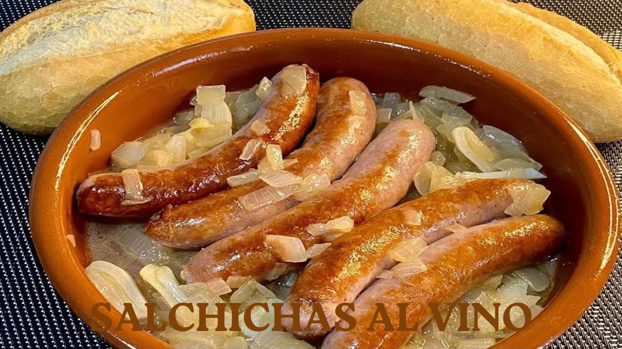 SALCHICHAS AL VINO